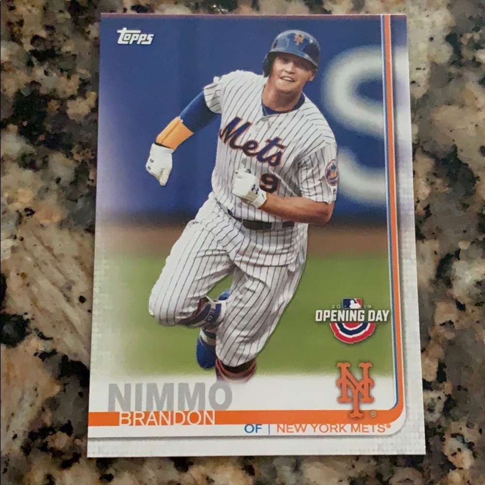 Topps 2019 opening day baseball card